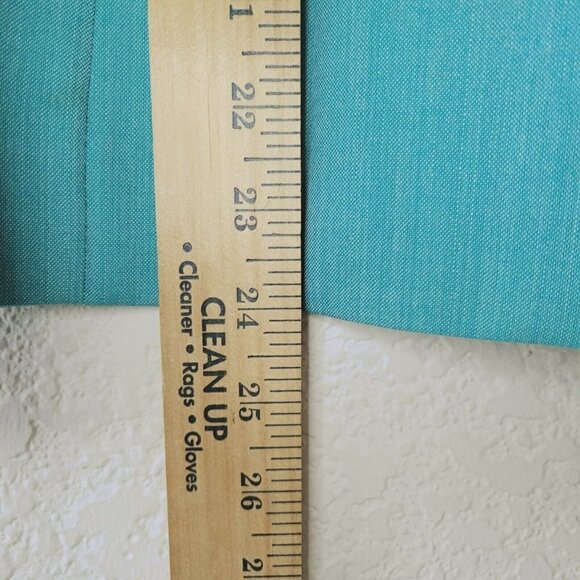 Pendleton Blazer Sz 8 Aqua Blue All Season Wool Single Breasted Career Office - Picture 6 of 9